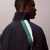 Veste de sport en nylon à blocs de couleur