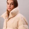 Veste matelassée en velours côtelé Veste matelassée en velours côtelé