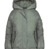 Veste rembourrée à manches raglan pour filles