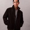 Veste réversible avec logo emblématique sur toute la surface Veste réversible avec logo emblématique sur toute la surface