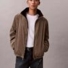 Veste réversible avec logo emblématique sur toute la surface Veste réversible avec logo emblématique sur toute la surface