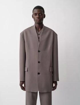 Veste sans col Barkley