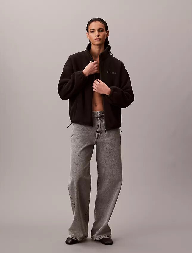 Veste zippée en polaire Veste zippée en polaire