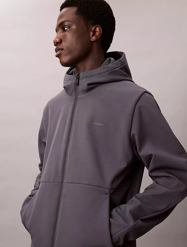 Veste zippée Softshell à capuche Veste zippée Softshell à capuche