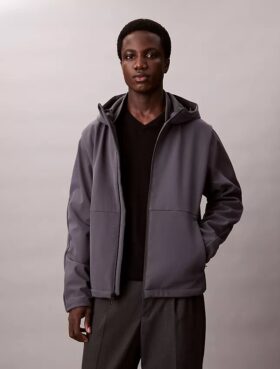 Veste zippée Softshell à capuche