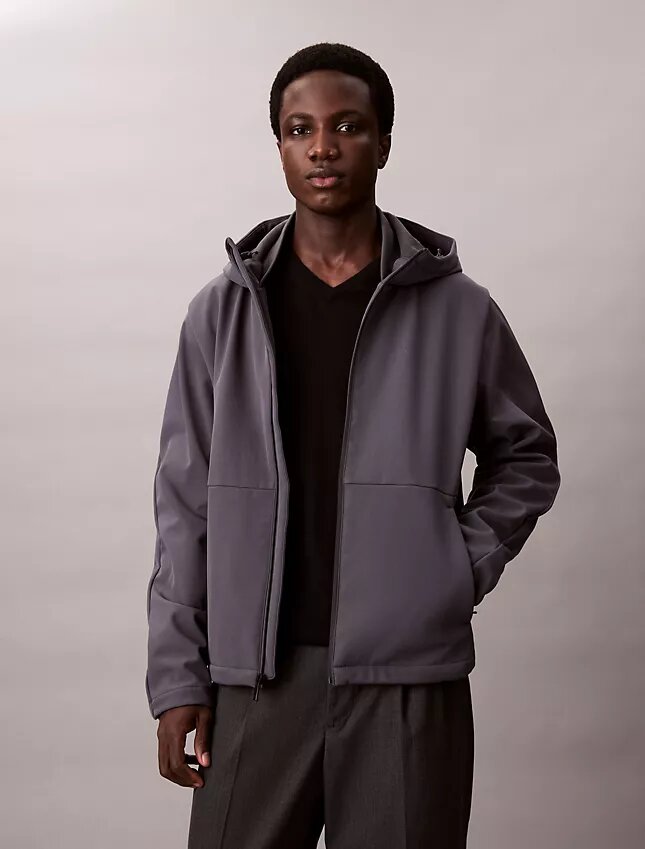Veste zippée Softshell à capuche Veste zippée Softshell à capuche